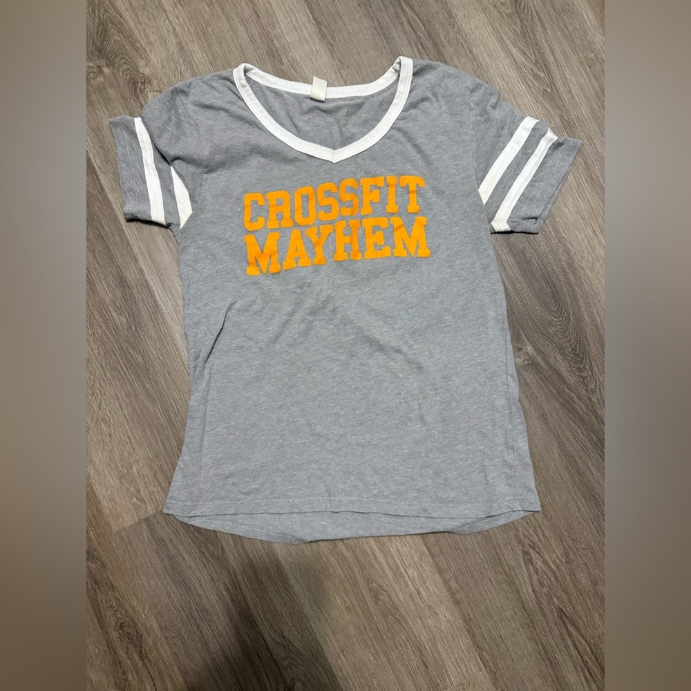 CrossFit mayhem T-shirt V-neck